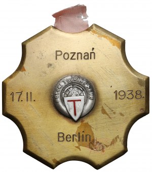 Polish Touring Club, insigne commémoratif Poznań-Berlin 17.II.1938