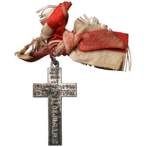 Krzyżyk patriotyczny Krzywopłoty - Załęże 1914-1916