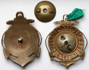 Insignes, River Maritime League et Maritime and Colonial League - set (2pc)