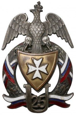 PSZnZ, insigne du 25e régiment de lanciers de la Grande Pologne