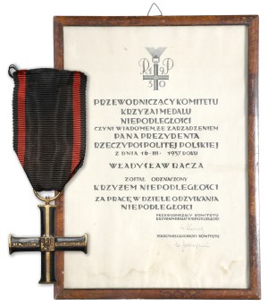 Second Republic, Cross of Independence