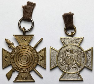 Chickenshooting Fraternity, Shooting Awards 1924-1929 - set (2pcs)