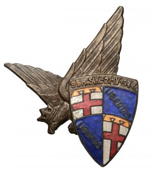 PESnZ, insigne, 9e bataillon de fusiliers des Carpates de Bologne