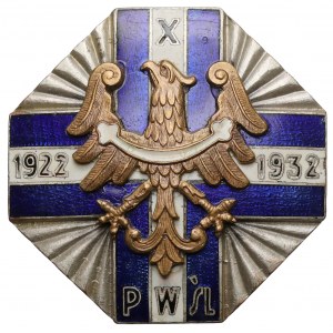 Odznaka, 10-lecie Policji Województwa Śląskiego 1932 [1483]