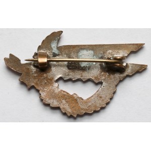PSZnZ, Odznaka, 1 Brygada Strzelców - Collins London - Miniaturowa wersja dla weteranów po 1948