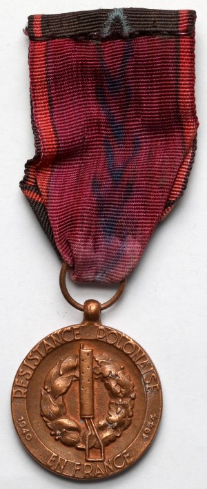 PSZnZ, Medal of the Polish Resistance Movement in France