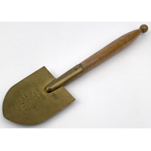 Łopatka pamiątkowa Budowa Kopca Józefa Piłsudskiego Kraków Sowiniec 1935