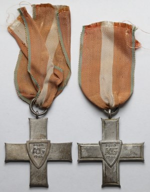 PRL, Ordre de la Croix de Grunwald cl.III - set (2pcs)