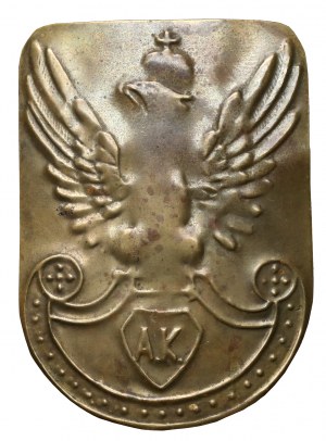 Conspiration ( ?), Eagle semi-professionnel avec lettres AK