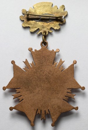 Insigne, commémorant la fondation de la section cycliste de la Société Ignacy Paderewski à Lodz en 1925