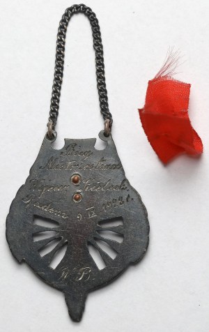 Badge, Run - Championship of Kielce Province, Radom 1928
