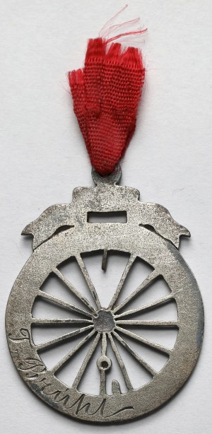 Insigne cycliste - Rallye ( ?) I.X.1911 - Bielany, Żerań, Jabłonna....