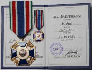 PRL, Zestaw po Płk. Michale Sadykiewicz - ofierze czystki antysemickiej w Wojsku Polskim