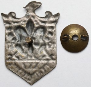 Association scoute polonaise, badge occasionnel 1937 - XXV Czestochowa Land.