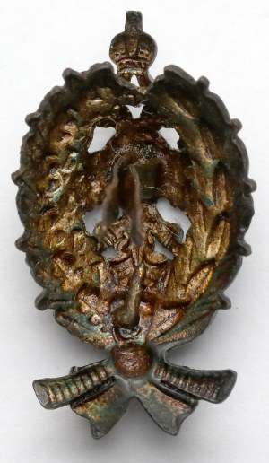 Russie, Cap badge - Ministère des chemins de fer et des communications de l'Empire russe (jusqu'en 1917).
