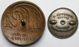 Badge, 1st Regiment of Legion Lancers - Bronislaw Szulecki