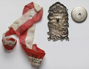 Badge, Union of Zaściankowa (homestead) Nobility - Press Conference, Przemyśl 16.IV.1939