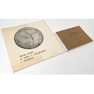 Skorowidz polskich pieniędzy wojskowych, Bartoszewicki i Katalog wystawy Naród polski w walce o niepodległość i socjalizm - zestaw (2szt)