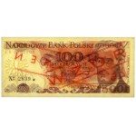 100 zł 1979 - WZÓR - EU 0000000 - No.2839