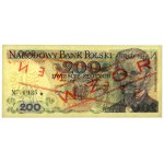 200 zł 1979 - WZÓR - AS 0000000 - No.0677