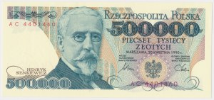 PLN 500 000 1990 - AC