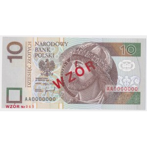 10 zł 1994 - AA - 0000000 - WZÓR Nr 365