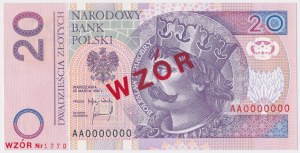 20 zł 1994 - AA - 0000000 - MODEL No. 1770