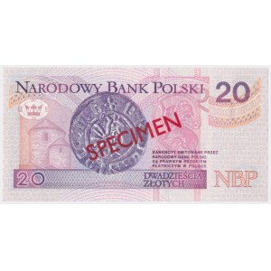 20 zł 1994 - AA - 0000000 - WZÓR Nr 1770