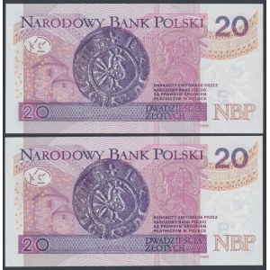 20 zł 2016 - CA - 5339335 i 5358535 - radarowe (2szt)