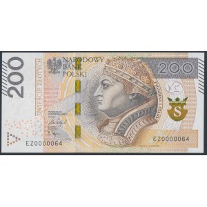 200 zł 2021 - EZ - 0000064 - niski numer dwucyfrowy