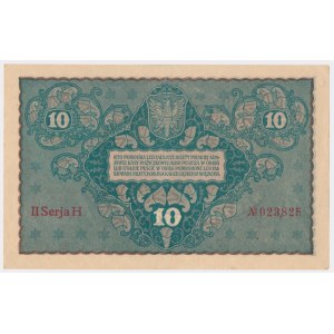 10 marek 1919 Sierpień - II Serja H (Mił.25a)