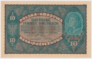 10 mkp 1919 August - II Serja H (Mił.25a)