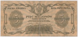 5 millions de mkp 1923 - B