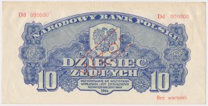 10 or 1944 ...owe - MODEL - Dd 000000 - RARE
