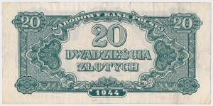 20 or 1944 ...owe - aM - variété rare