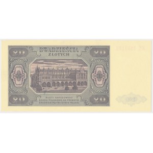 20 złotych 1948 - KE