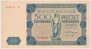 500 zlotys 1947 - P4