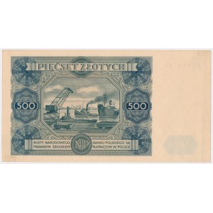 500 złotych 1947 - P4
