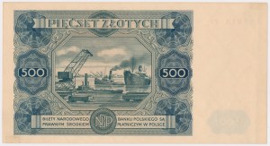 500 zlotys 1947 - P4