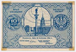 10 pennies 1924