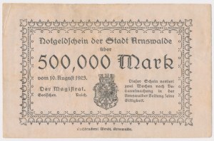 Choszczno [Arnswalde], 500 000 marks 1923
