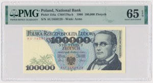 PLN 100 000 1990 - AU