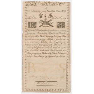 10 złotych 1794 - D - [PIE]TER DE VRIES [& COMP-]