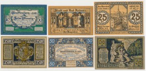 Duszniki Zdrój et Gryfów Śląski - set (6pcs)