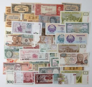 Set de billets MIX (43 pièces)