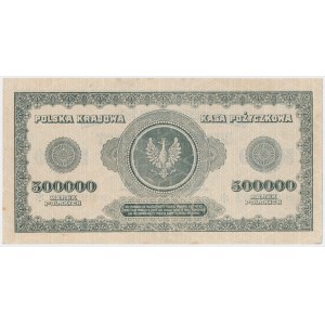 500.000 mkp 1923 - 6 cyfr - P