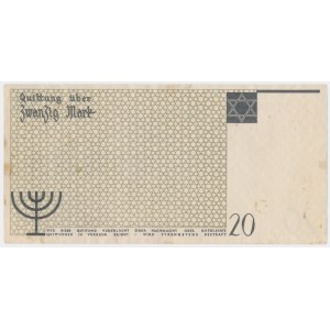 Getto w Łodzi, 20 marek 1940 - podwójne podkreślenie w No.