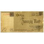 Getto w Łodzi, 20 marek 1940 - podwójne podkreślenie w No.