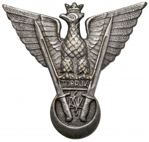 PSZnZ, TOBRUK Insigne de la Brigade indépendante de fusiliers des Carpates [2859].