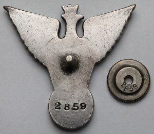 PSZnZ, TOBRUK Insigne de la Brigade indépendante de fusiliers des Carpates [2859].